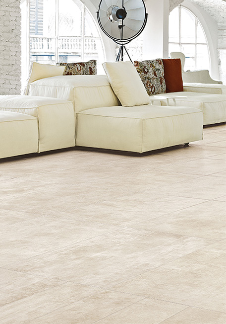 6 x 36 Icon Bone White Rect. Porcelain tile