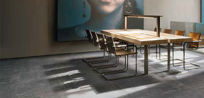 32 x 32 Icon Jet Black Rect. Porcelain tile